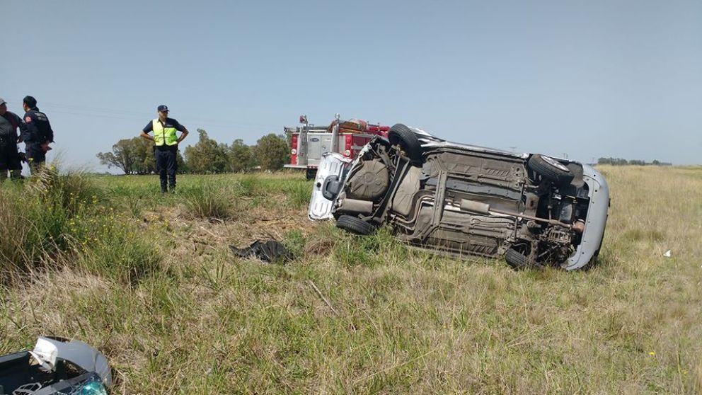 Accidente automovilístico en cercanías de Líbano