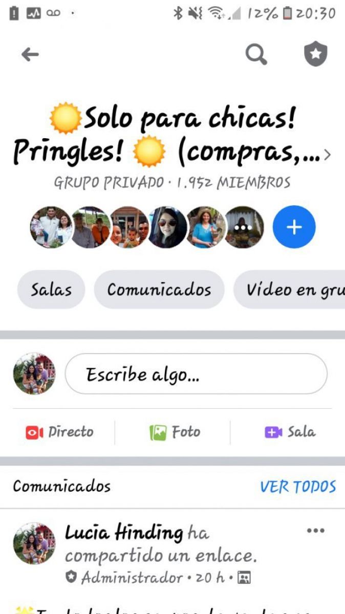 En Facebook: Solo para Chicas! | El Orden de Pringles