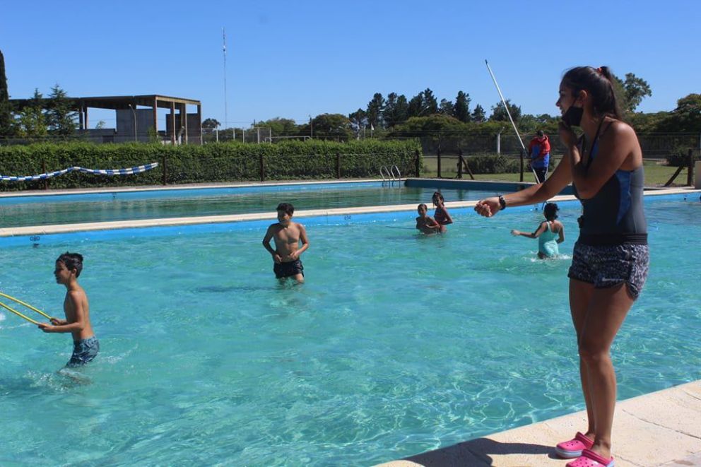 Dio inicio recién ayer el programa de verano ATR  en Coronel Pringles