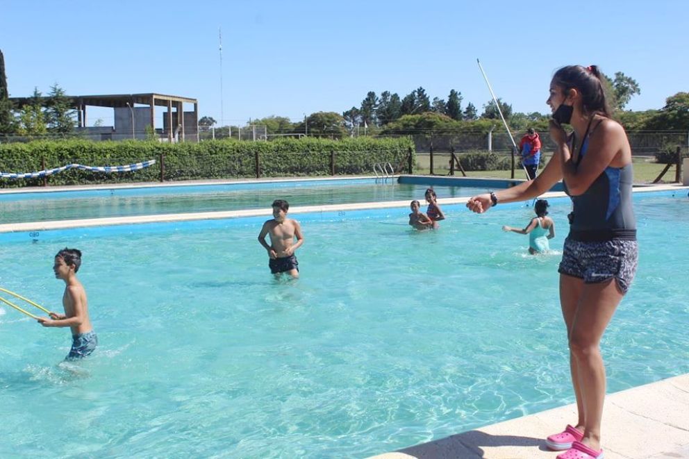 Dio inicio recién ayer el programa de verano ATR  en Coronel Pringles