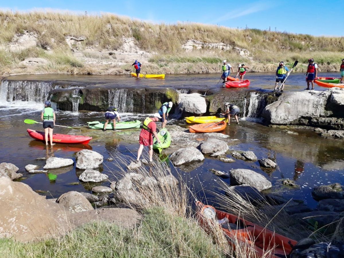 Se disputó la travesía del Río Quequén Salado