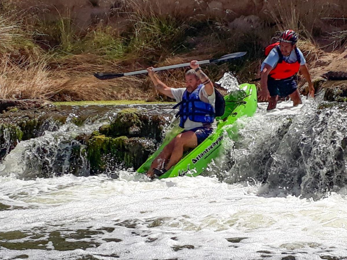 Se disputó la travesía del Río Quequén Salado