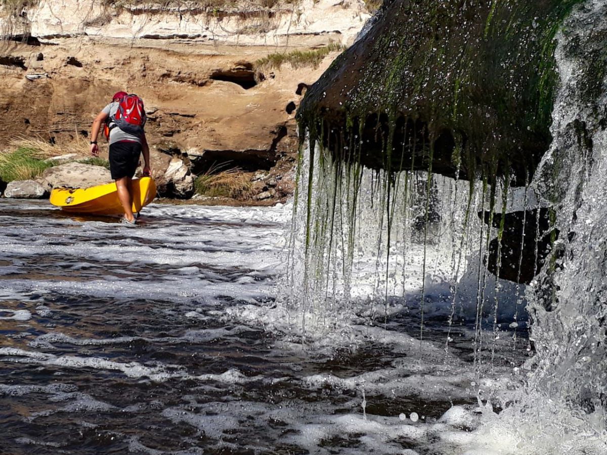 Se disputó la travesía del Río Quequén Salado