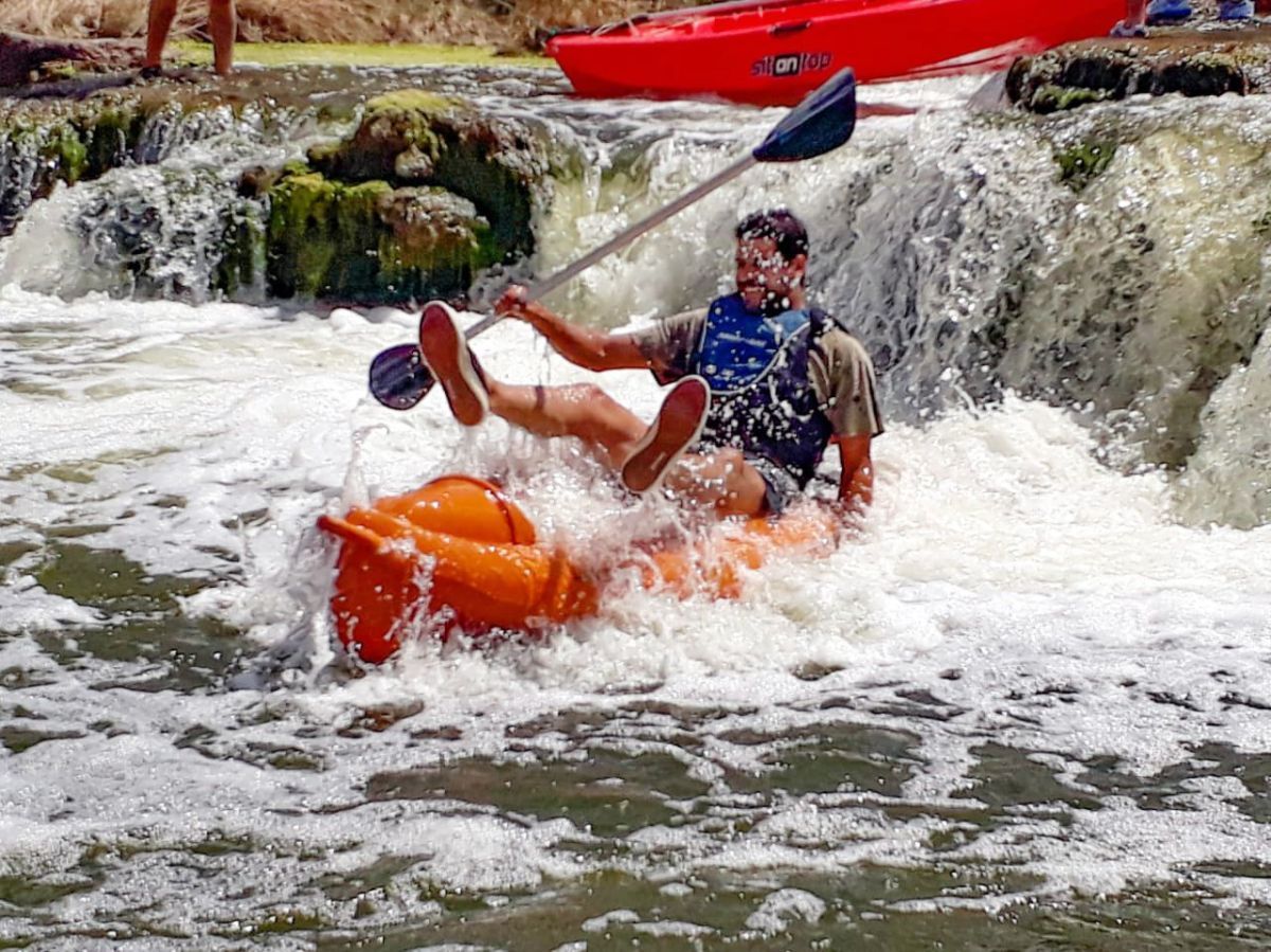 Se disputó la travesía del Río Quequén Salado