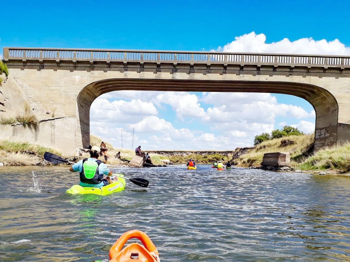Se disputó la travesía del Río Quequén Salado