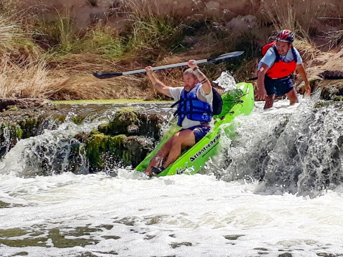 Se disputó la travesía del Río Quequén Salado