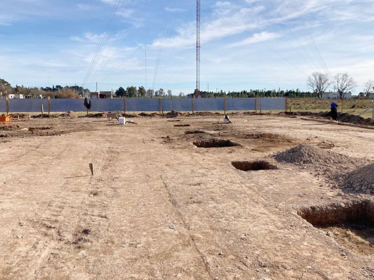 Primeros pasos para la construcción del Jardín 903 de Indio Rico