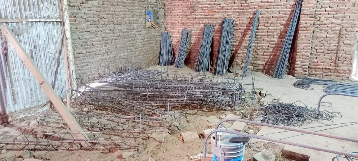 Primeros pasos para la construcción del Jardín 903 de Indio Rico