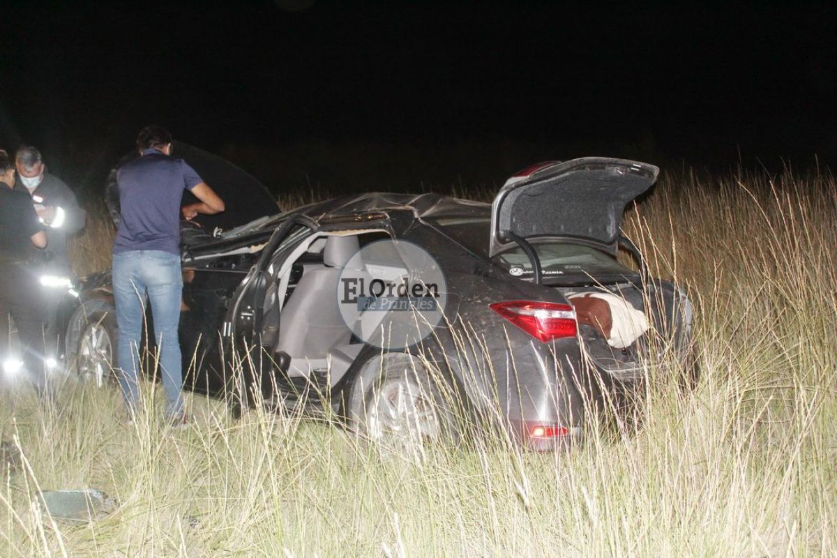 Tres heridos leves tras un vuelco en ruta 51 | El Orden de Pringles