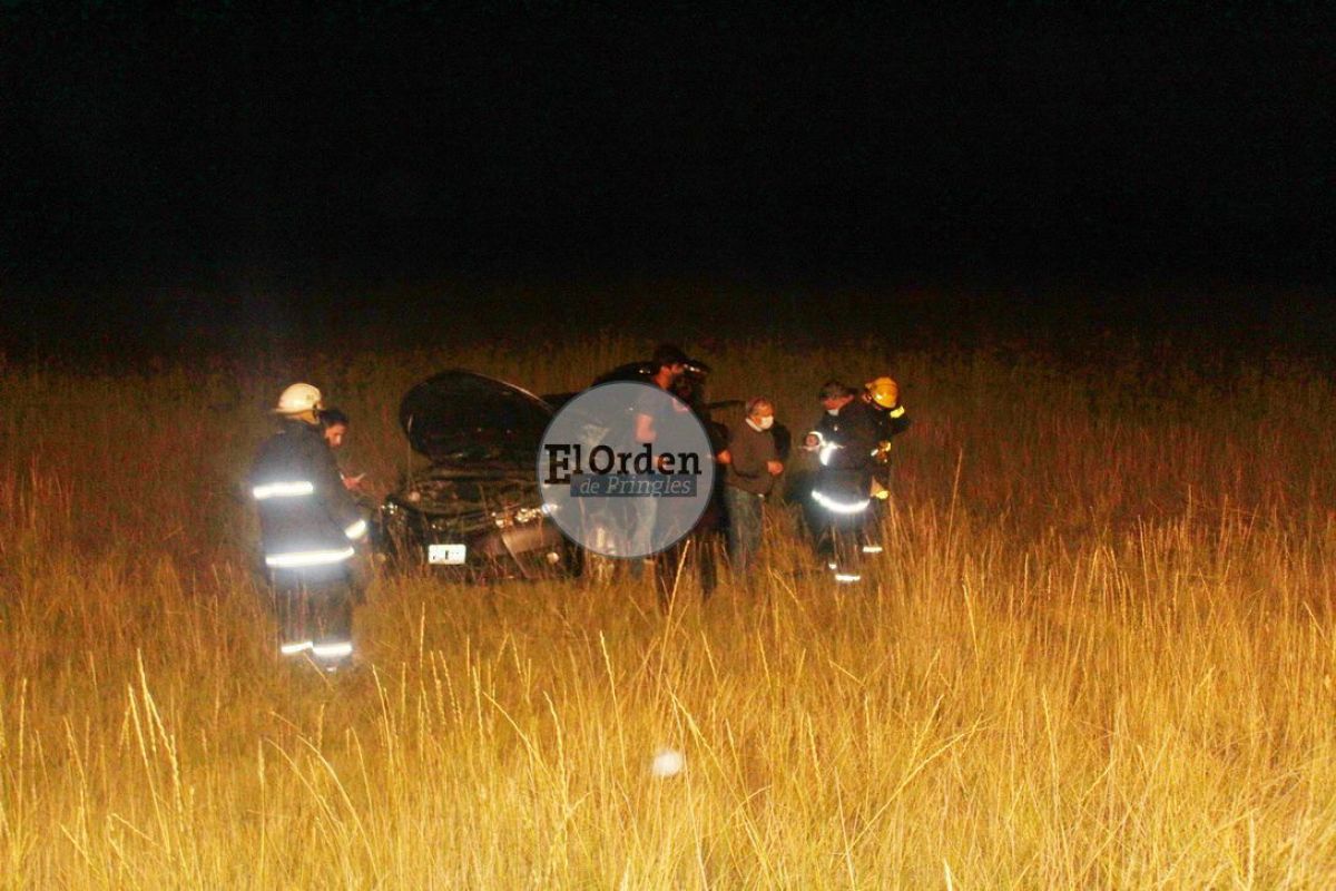 Tres heridos leves tras un vuelco en ruta 51 | El Orden de Pringles