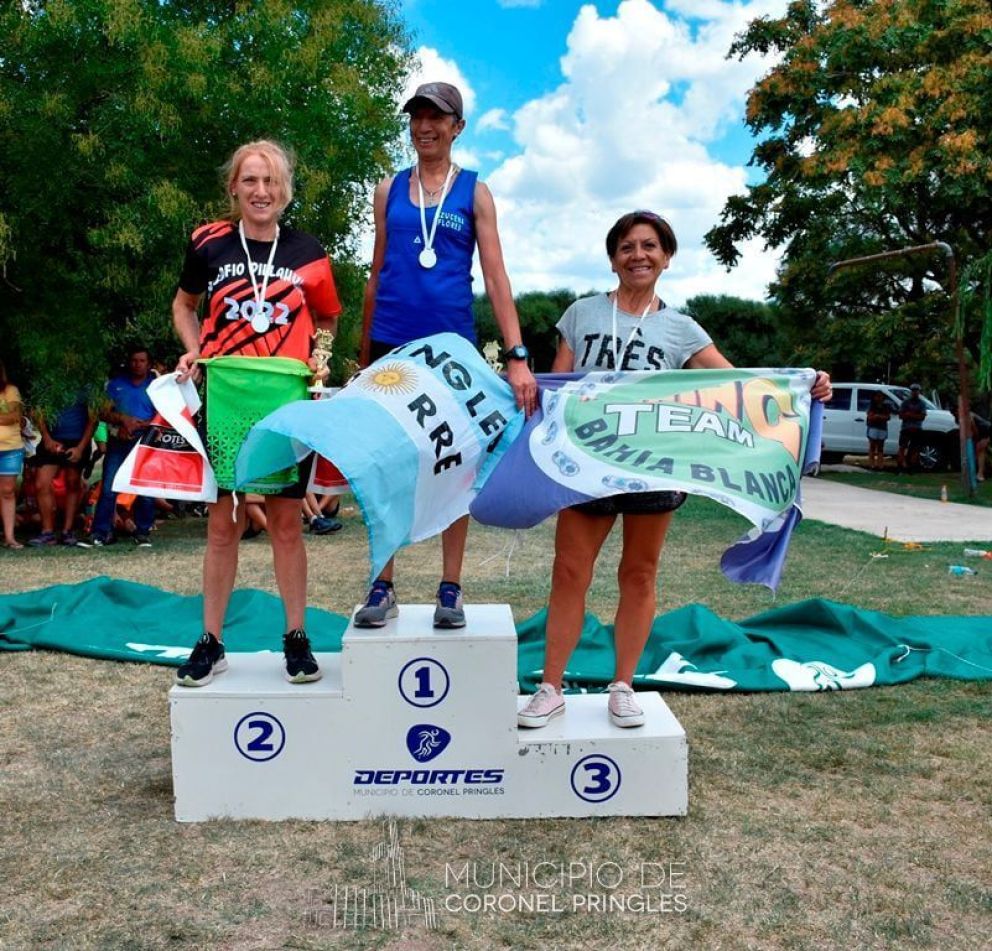 Desafío Pillahuincó: la pringlense Carolina Ohaco ganó en 7k