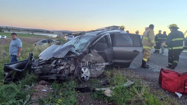 12 heridos en grave accidente en ruta 51 | El Orden de Pringles