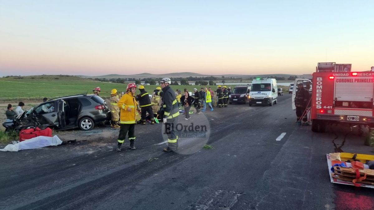 12 heridos en grave accidente en ruta 51 | El Orden de Pringles