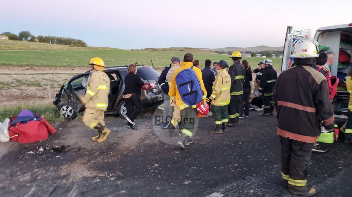 12 heridos en grave accidente en ruta 51 | El Orden de Pringles
